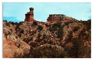 Postal de Palo Duro Canyon cerca de Amarillo y Canyon Texas - Imagen 1 de 2