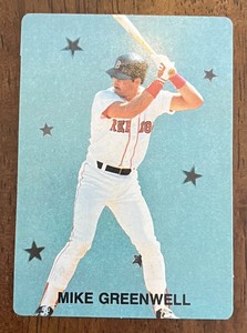 1989 MAJOR LEAGUE ALL STARS MIKE GREENWELL #3 Series 2 Boston Red Sox NEAR MINT