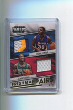 2014-15 Threads Freshman Pairs Julius Randle James Young Dual Rookie Jersey /25