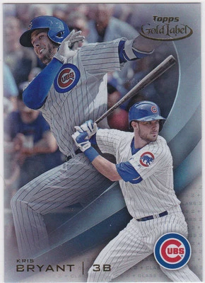 KRIS BRYANT Topps GOLD LABEL Baseball CHICAGO CUBS Premium 2016 Card MINT & HOT! - Image 1 of 2