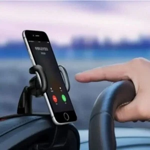 Supporto cruscotto auto nero supporto HUD clip accessori per cellulare GPS - Foto 1 di 8