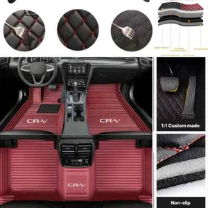 For Honda CR-V 1996-2024 Car Floor Mats Handmade Custom Carpet Liners All Series - Imagen 1 de 24