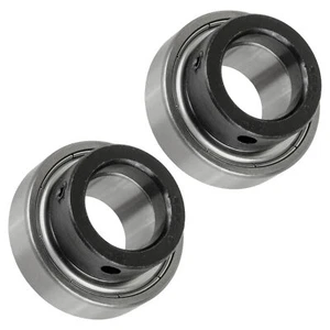 Caltric 077123 784223 Spindle Fork Bearing w/Lock Collar for Hustler Mower Qty 2 - Picture 1 of 7