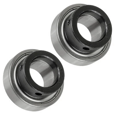 Caltric 077123 784223 Spindle Fork Bearing w/Lock Collar for Hustler Mower Qty 2 - Image 1 of 4