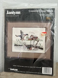 Janlynn Peaceful Gathering Mallard Ducks punto croce contato Stony Creek NOS - Foto 1 di 7