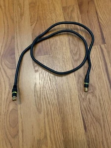 3' Monster Cable Standard Video Coaxial Cable 75 OHM. Gold Plated Connectors. - Picture 1 of 4