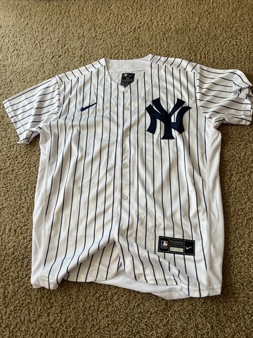 Mariano Rivera New York Yankees Baseball Nike Men’s White Jersey Size M Cover