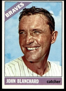 1966 Topps John Blanchard Atlanta Braves #268 C36 - Imagen 1 de 2