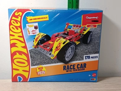 *ENVÍO GRATUITO* COCHE DE CARRERAS Hot Wheels Metal Tech Racers Juego de construcción 179 piezas Foto 1 de 4