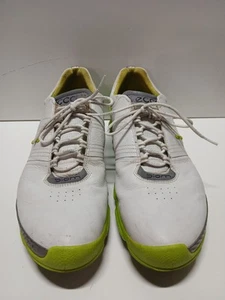 Ecco Yak Leather Biom Natural Motion Spiked Golf Shoes Size 46 EU (US Mens 12) - Picture 1 of 14