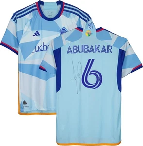 Lalas Abubakar Colorado Rapids Signed Match-Used 6 Jersey 2023 MLS Season-Size L - Picture 1 of 5
