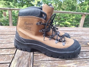 Danner Combat Hiker Boots Men 10 Wide Brown Leather Vibram Work Military 43513X - Picture 1 of 8