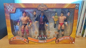 WWE Elite Evolution Pack - 3 Action Figures With Accessories - Picture 1 of 10