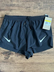 Nike Dri Fit ADV AeroSwift 2” Brief Lined Running Shorts ‘Black’ (size mens S) - Picture 1 of 9