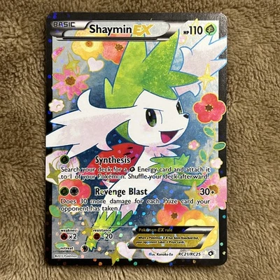 Shaymin EX (Full Art) RC21/RC25 Legendary Treasures: Radiant Collection Holo - Image 1 of 4