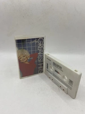 DOLLY PARTON GREATEST HITS 1983 RCA RECORDS AUDIO CASSETTE ALBUM Tape - Image 1 of 4