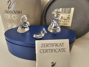 Belén de cristal de Swarovski 'Santa Familia' raro - Imagen 1 de 2