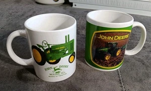 JOHN DEERE Tassen (2er Set) MODEL A TRACTOR Moline - Landwirtschaft Ernte Pflanzung - Bild 1 von 13
