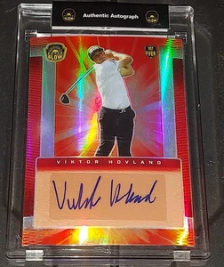 VIKTOR HOVLAND 2021 SUPER GLOW 1ST EVER RED GLOW AUTOGRAPH RC #297 13/50 !! 🔥 - Bild 1 von 2