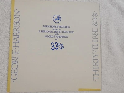 George Harrison "Dark Horse A Personal Dialogue" Pristine NEVER PLAYED PROMO LP! - Image 1 of 4