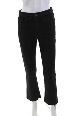 Joes Womens Cotton Zipped Buttoned Jeans Black Size 26 - Image 1 of 4