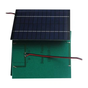 Pannello Solare Portatile Ricarica Batteria Portatile Pannello Solare 3,5W Qualificato - Foto 1 di 7