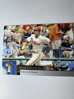 2009 Upper Deck - Chase Utley #814 Gold /99 - Image 1 of 3