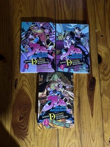 JoJo's Bizarre Adventure Shining Diamond Demonic Heartbreak Vol 1-3 Complete - Picture 1 of 1
