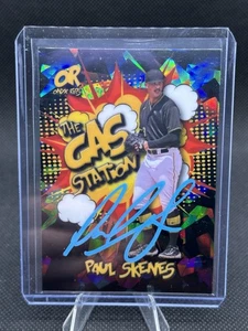 Paul Skenes 2025 Onyx Rips #/50 Nickname The Gas Station Auto Autograph Pirates - Picture 1 of 3