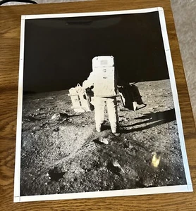 NASA Moon Apollo Photo Rare 1969  Edwin Aldrin Jr - Picture 1 of 2