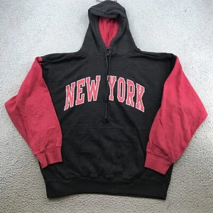 Brandy Melville Sweater Womens One Size Black John Galt NEW YORK Hoodie 58793 - Picture 1 of 9