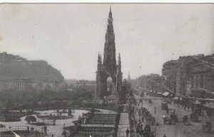 Postcard Scott's Monument Edinburgh Scotland - Picture 1 of 2