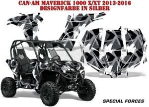 KIT GRÁFICO DE DECORACIÓN DE CARRERAS AMR UTV CAN-AM COMMANDER, MAVERICK SPECIAL FORCES B - Imagen 1 de 6