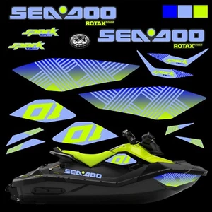 SEADOO SPARK TRIXX / Replica Of The Originals / Set Decal / Stickers - Foto 1 di 4