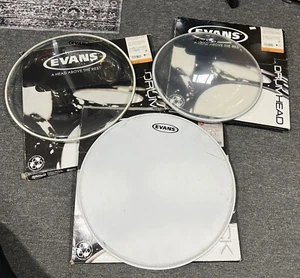 Evans Drum Head Bundle 16"",15"", 13"" NOS G1, G2, G14 #1012 - Bild 1 von 13