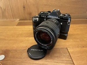 *Selten: Near Mint* Pentax ME F Kamera SMC Pentax AF Zoom 35-70mm F/2.8 mit Winder - Bild 1 von 19