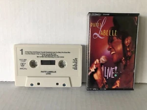 Patti LaBelle LIVE! Original 1992 MCA BMG Club Cassette - Picture 1 of 7