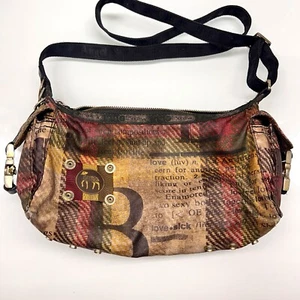 L.A.M.B Gwen Stefani lesportsac handbag vintage rare purse crossbody Rasta plaid - Picture 1 of 24