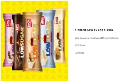 30,06€/kg INKO Low Sugar 24x65g Crunch Bar 40% Protein Riegel 3 Sorten!