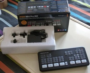 Blackmagic Design ATEM Mini Pro ISO Przełącznik produkcji na żywo - Zdjęcie 1 z 13
