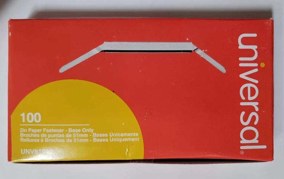 Sujetador de archivo de papel Universal Office Products 81012_40 100 por caja (lote de 5)    Foto 1 de 1