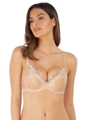 Soutien gorge avec armatures push up beige Lace Perfection Wacoal (cal) - Photo 1/4