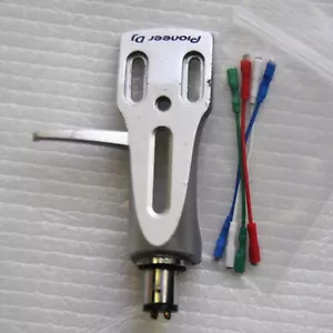 Pioneer DJ PC-HS01-S USED Head-shell for Tonearm +NEW Lead wire Universal Type - Picture 1 of 8