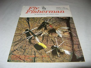 Fly Fisherman Magazine January 1971 Au Sable River Flies Michigan Anglers - Foto 1 di 2