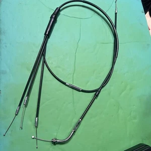 Kawasaki H2 750 Triple Throttle Cable Stainless 54012-100 REPRO - Picture 1 of 5