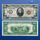 Fr.2305 1934A $20 Twenty Dollars FRN Brown Seal 