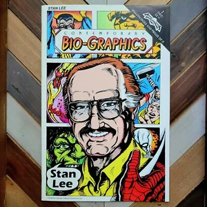 Contemporary Biographics #1 FN STAN LEE Issue Jay Allen Sanford Blackwell art - Picture 1 of 3