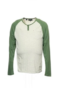 NWT Buffalo by David Bitton Olive Green Heather Pullover Shirt 2XL - Picture 1 of 5