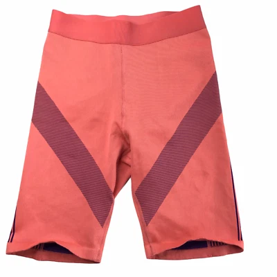 Pantalones Cortos de Bicicleta Spandex, Largos Rosa Azul Oscuro Líneas Ajustadas a Rayas Para Mujer Grandes Foto 1 de 4