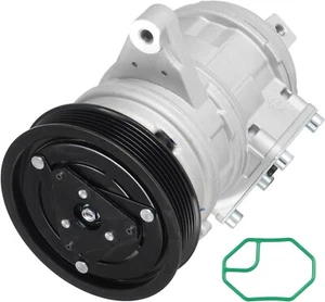  Air Conditioner AC Compressor with Clutch Fit for Jeep Wrangler 1999-2006  - Picture 1 of 6